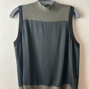 rag & bone Olive and Black Tank Top